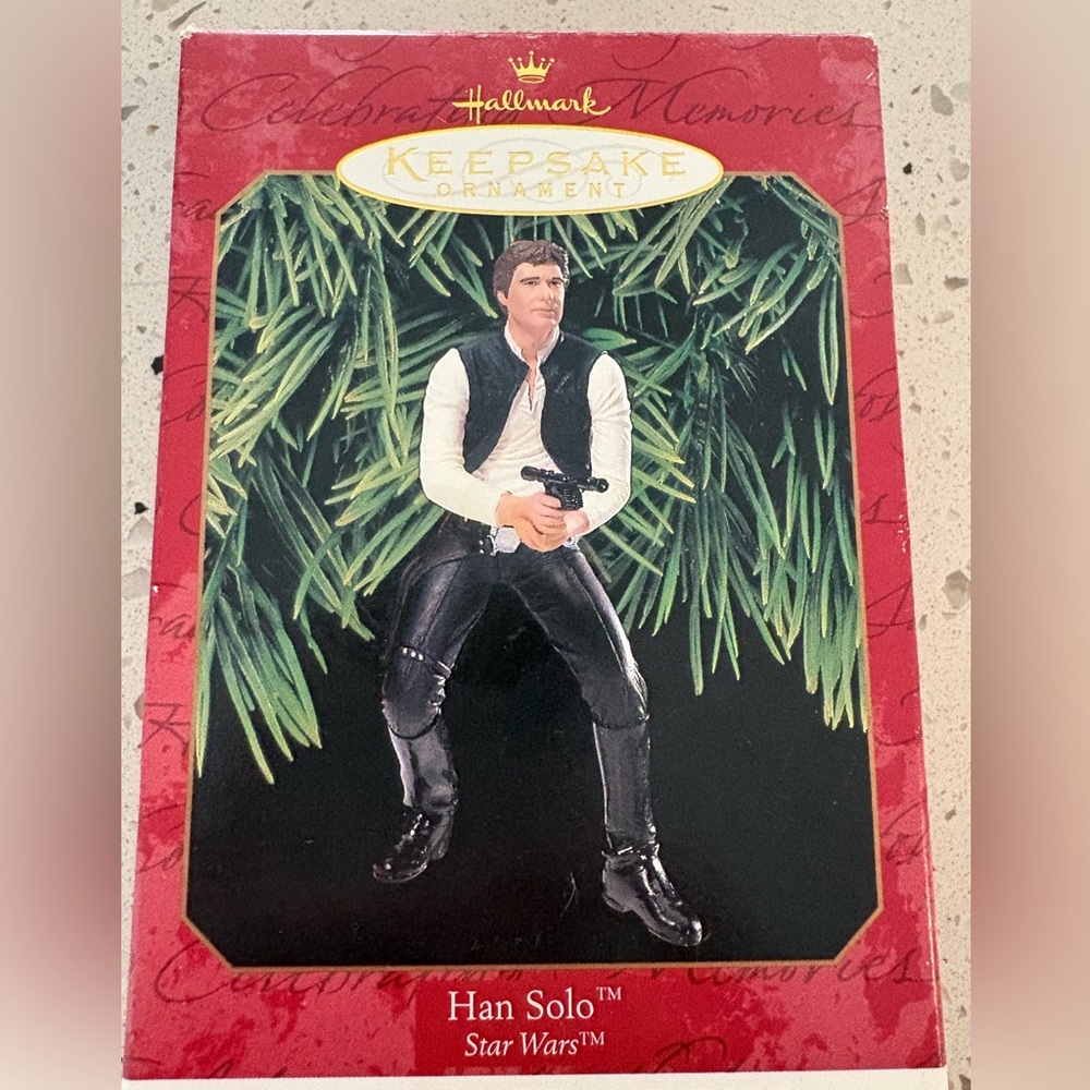 Hans‎ Solo Hallmark Keepsake Ornament 1999